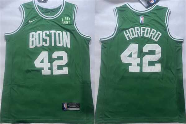 Men%27s Boston Celtics #42 Al Horford Green Icon Edition Stitched Basketball Jersey->minnesota timberwolves->NBA Jersey